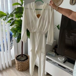 Zara 2 Piece White Set